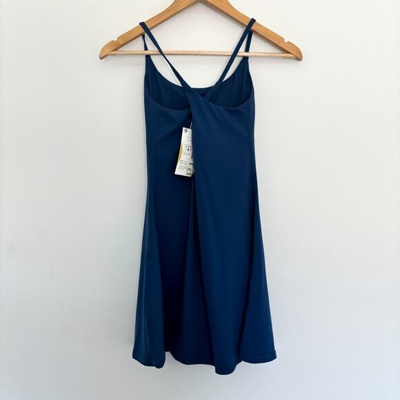 NWT Halara Softlyzero Navy Exercise Dress - Picture 5 of 9